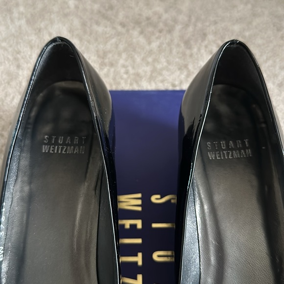 Stuart Weitzman Kitten Wedge Heel 7.5 - Picture 2 of 7